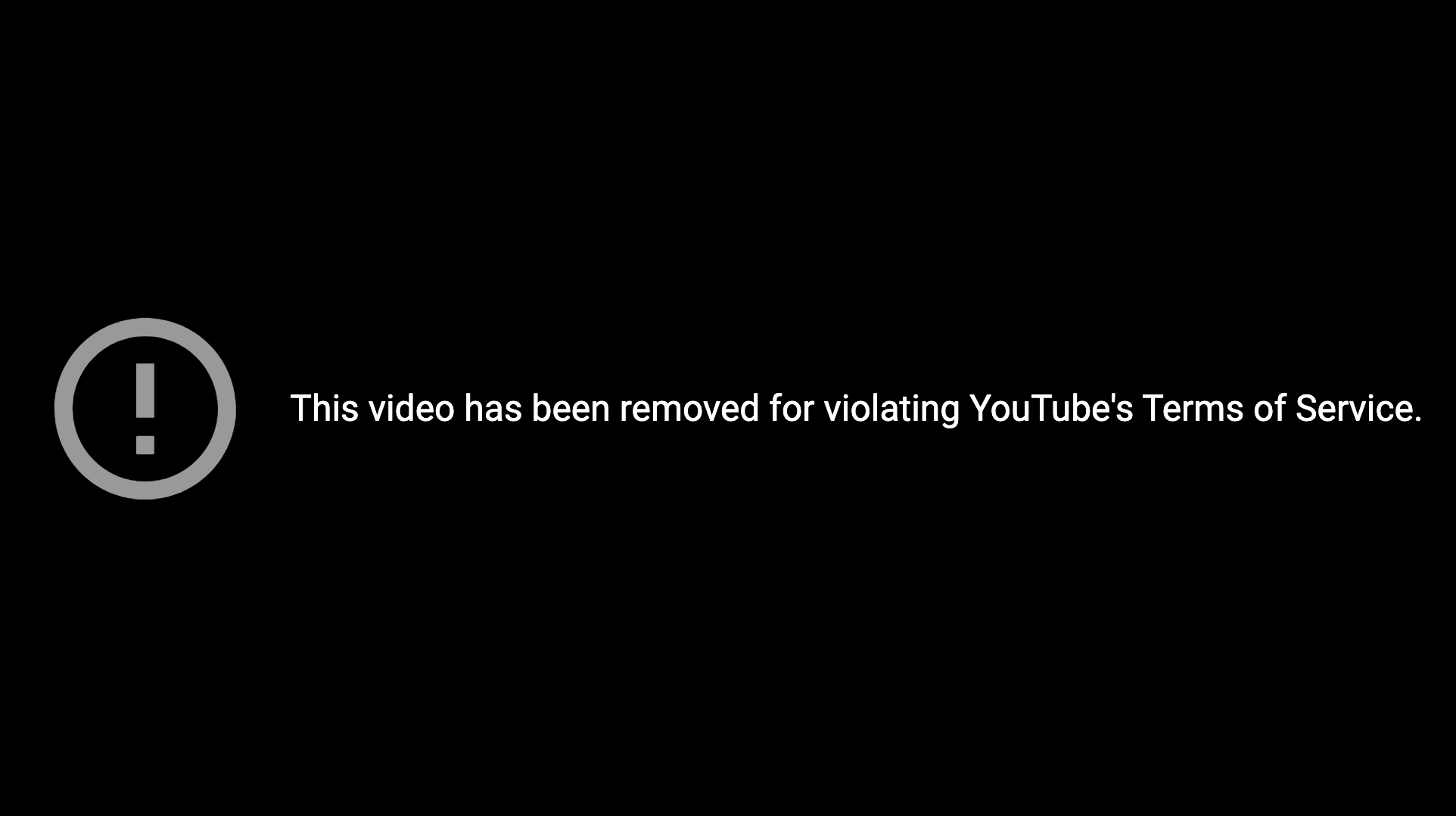 YouTube Censorship